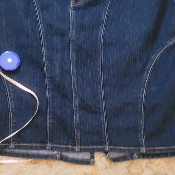 Nwot lane Bryant denim skirt - Picture 2 of 4